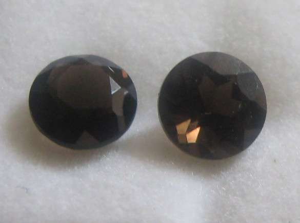 Fine 1.80ct Smoky Quartz Round cut, 6mm