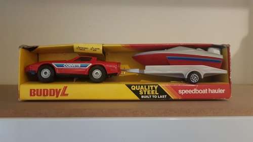 Buddy L - Speedboat Hauler