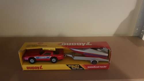 Buddy L - Speedboat Hauler