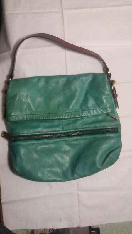 Fossil Leather Hobo Shoulder Bag