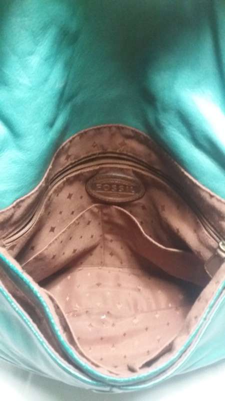 Fossil Leather Hobo Shoulder Bag