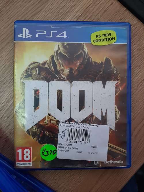 PS4 GAME DOOM
