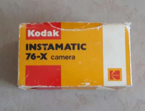 Kodak Instamatic 76-x Camera with original box and manual
