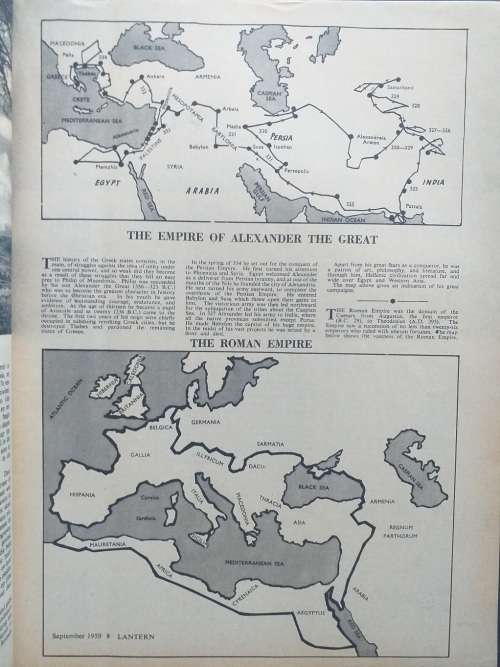 Lantern magazine (Julie to Sept 1959) Vol 9 no 1 Our Classical Heritage / Ons klassieke erfenis