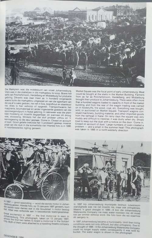 Lantern magazine (Dec 1986) Vol 35 no 4 (Johannesburg Centenary issue 1886 to 1986)