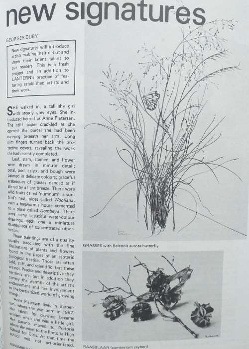 Lantern magazine (Nov 1977) Vol 27 no 1 Volkspele en Dr SH Pellissier