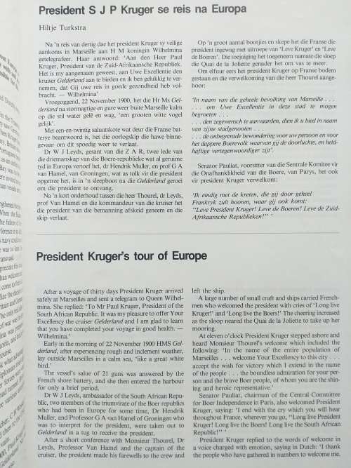 Lantern magazine (Oct 1984) Vol 33 no 4 Hulde aan Pres SJP Kruger ZAR