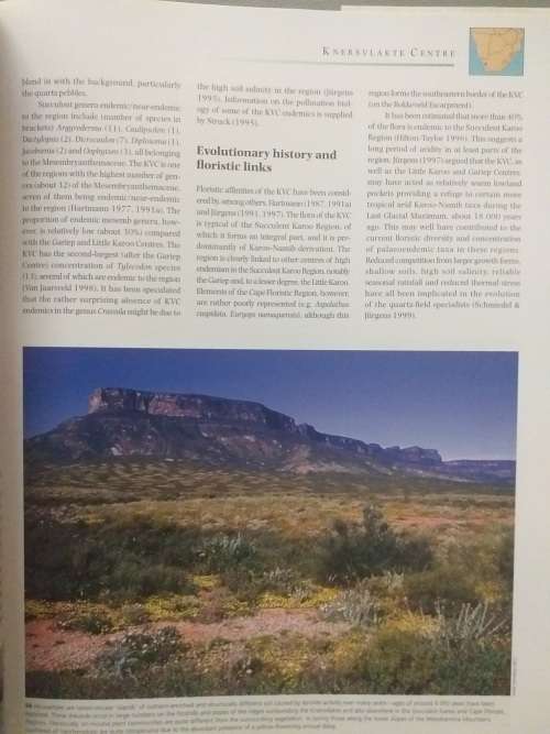 Regions of Floristic Endemism in Southern Africa (Abraham E van Wyk & GF Smith) SIGNED BY AUTHOR