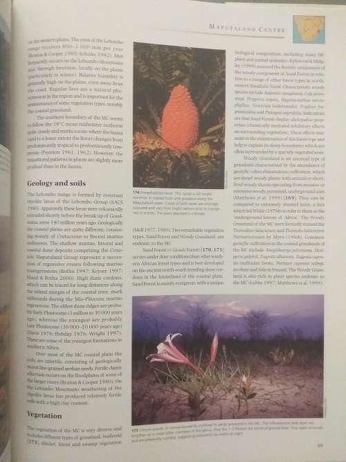 Regions of Floristic Endemism in Southern Africa (Abraham E van Wyk & GF Smith) SIGNED BY AUTHOR
