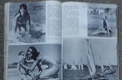 AUGE What about South Africa ? (April 1971 large magazine by Auge Mexico)