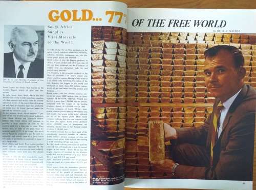 AUGE What about South Africa ? (April 1971 large magazine by Auge Mexico)