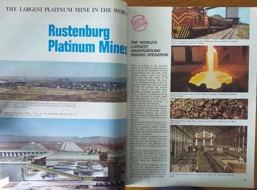 AUGE What about South Africa ? (April 1971 large magazine by Auge Mexico)