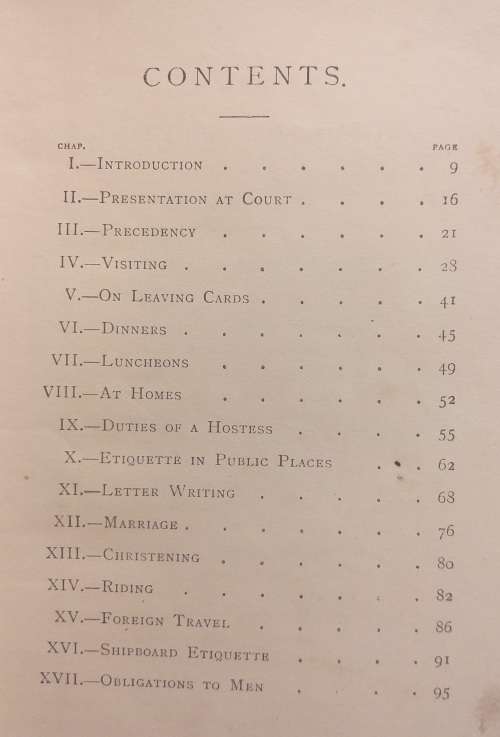 Complete Etiquette & Letter Writer (1909)