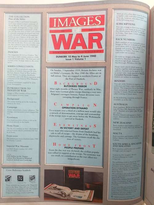 Images of War (Second World War or WWII magazine) ISSUE #1 First issue!