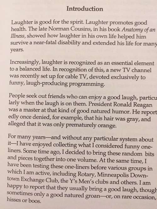 Henry`s Hilarious One Liners (Henry W Haverstock)