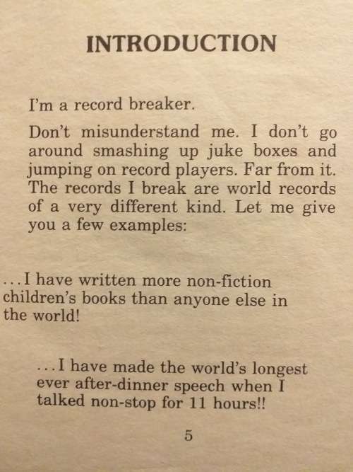 The Crazy book of World Records (Gyles Brandreth)