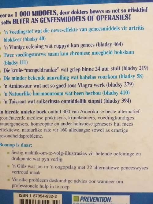 Alternatiewe kure (Effektiewe natuurlike tuismiddels vir 160 gesondheidsprobleme) Bill Gottlieb