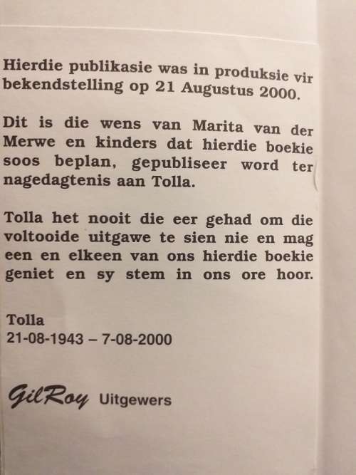 Tolla Sit Ontspan Lees en Lag