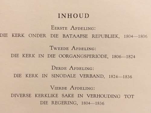 Boustoffen voor de Geschiedenis der NG Kerken in Zuid Afrika Dele I, II en III VOLLEDIG