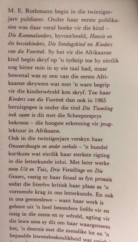 My beskeie deel (MER) `n Outo Biografiese Vertelling