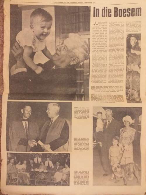 Dr Verwoerd se moord - Byvoegsel tot Die Volksblad 9 September 1966