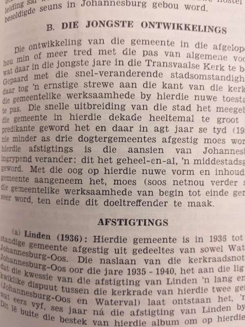 Ons kerk in die Goudstad 1887-1947 (Ds AP Smit)