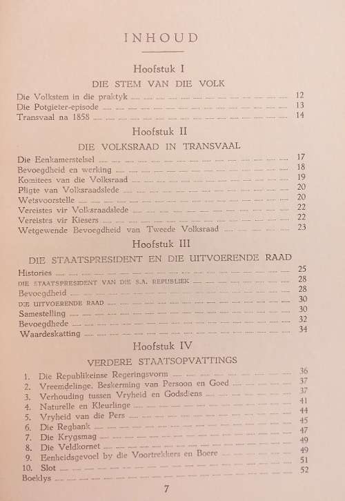 Staatsopvattings van die Voortrekkers en die Boere (EFW Gey van Pittius)