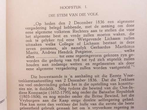 Staatsopvattings van die Voortrekkers en die Boere (EFW Gey van Pittius)