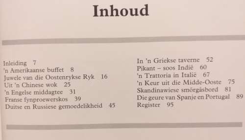 Keurgeregte van die Wereld (Pat Kossuth)