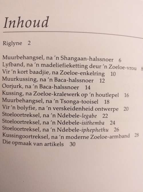 Borduur etnies (Delos gids vir Suid-Afrika)