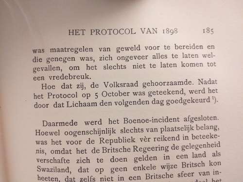 Het insluiten van de Boeren Republieken In twee delen (Dr WJ Leyds) HIERDIE IS DEEL II