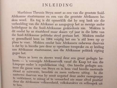 President Steyn aan die woord (Dr JJ Oberholster en MCE van Schoor)