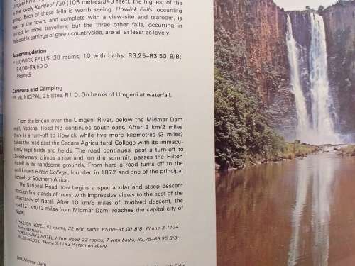 Treasury of travel sites (TV Bulpin) No 5 in Mobil series Johannesburg to Durban