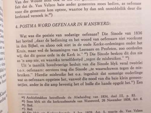Prof Dirk Postma 1818-1900 (Dr GCP van der Vyfer)
