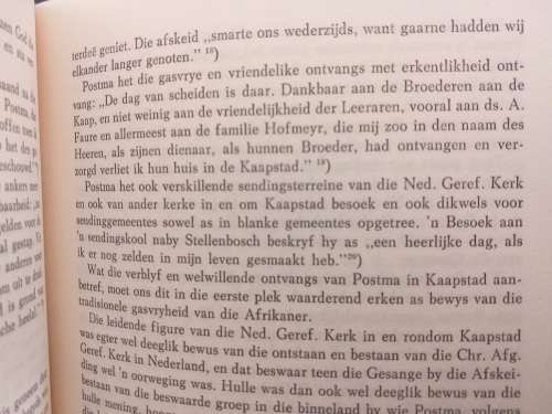 Prof Dirk Postma 1818-1900 (Dr GCP van der Vyfer)