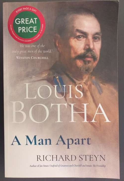 Louis Botha - A man apart (Richard Steyn) **AS NEW**