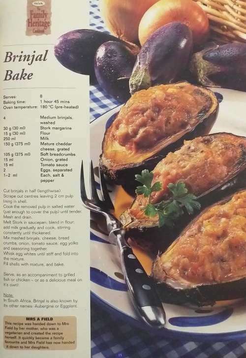 Stork Family Heritage Cookbook