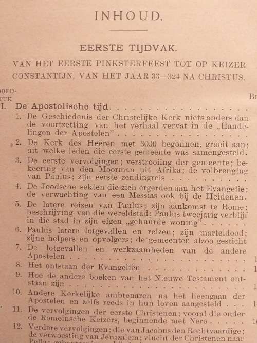 Geschiedenis der Christelijke Kerk (Prof JI Marais) 1913 *** LEESKOPIE ***