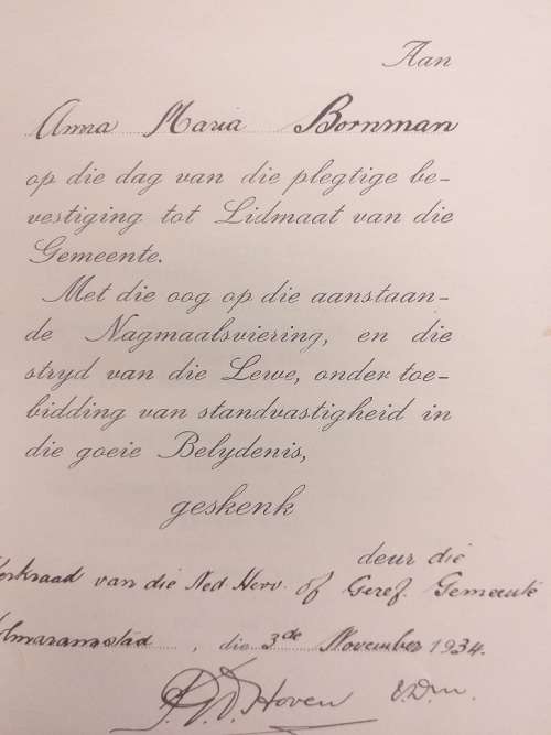De Jonge Lidmaat (deur leraar van die NG Kerk) 1931