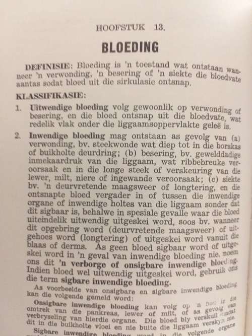 Noodhulp Amptelike handleiding van die Suid-Afrikaanse Noodhulpliga 1963