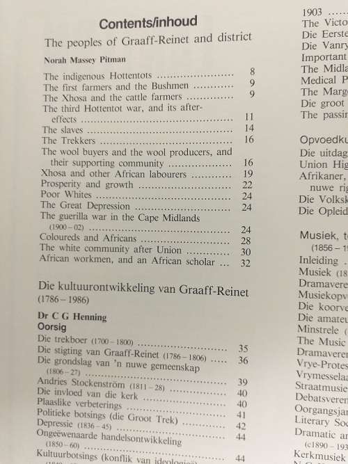 Lantern Tydskrif Magazine Julie 1986 Vol 35 Nr 2 Graaff-Reinette 1786-1986