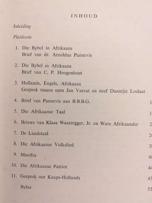 Pleidooie in belang van Afrikaans Deel 1 (PJ Nienaber, JA Heyl)