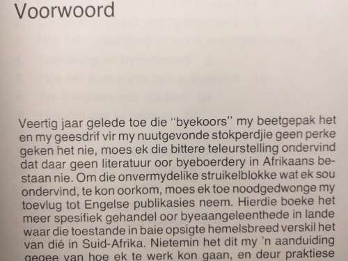 Praktiese Byeboerdery (GP Beyleveld)