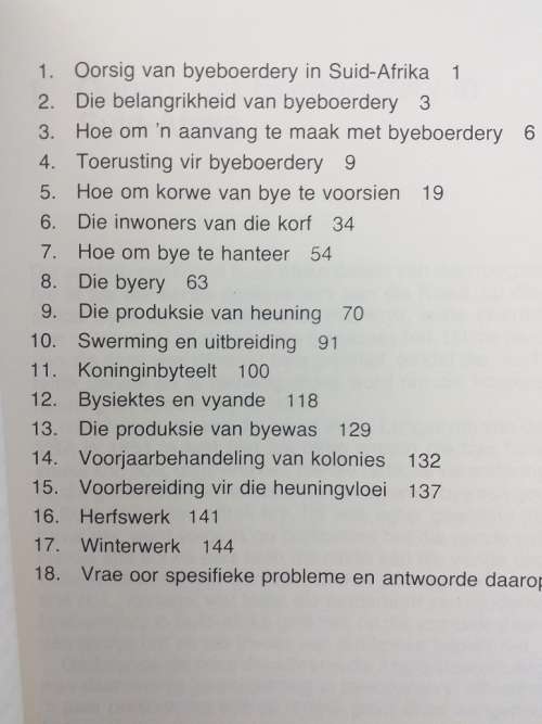 Praktiese Byeboerdery (GP Beyleveld)