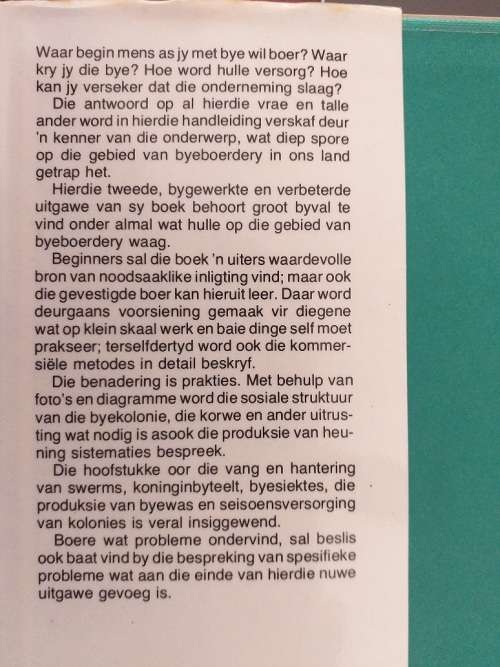Praktiese Byeboerdery (GP Beyleveld)