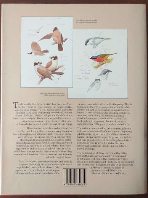 Shrikes of Southern Africa (Tony Harris, Graeme Arnott)