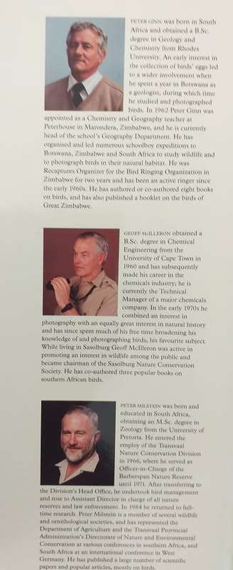 The Complete Book of Southern African Birds (PJ Ginn, WG McIlleron, P Le S Milstein)