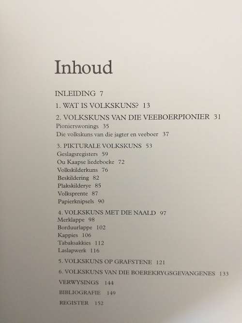 Die Geskiedenis van Volkskuns in Suid-Afrika (J Celestine Pretorius)
