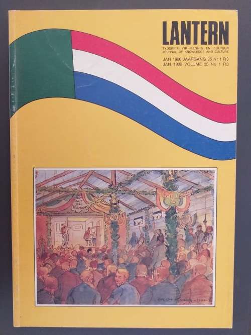 Lantern Magazine/ Tydskrif Jan 1986 Vol 35 nr 1