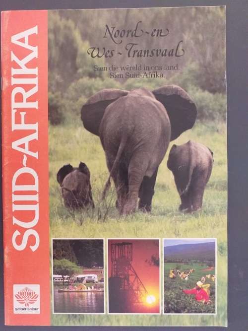 Suid-Afrika: Noord- en Wes-Transvaal- Sien die wêreld in ons land. SATOER/SATOUR 1980s/1990s